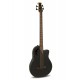 Basse électro-acoustique Ovation Elite Black Textured B778TX-5
