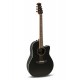 Guitare électro-acoustique Ovation Baladeer Noir 2771AX-5 Deep Bowl