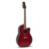 Guitare électro-acoustique Ovation Baladeer Cherry Burst 2771AX-CCB Deep Bowl