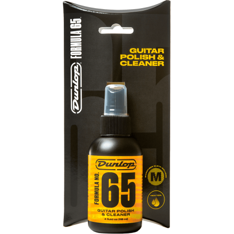 Kit polish pour guitare Dunlop Formula 65 avec chiffon