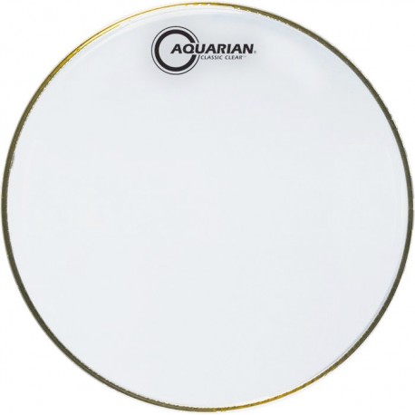 Peau de tom Aquarian Classic Clear 10 pouces