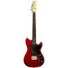 Guitare électrique G&L Std Tribute Fallout Candy red