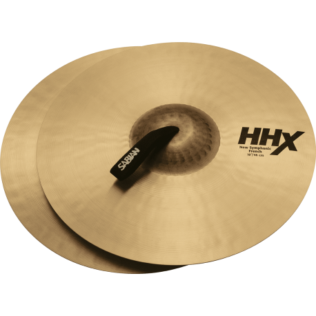 Cymbales à main Sabian HHX new symphonic Françaises 18 pouces