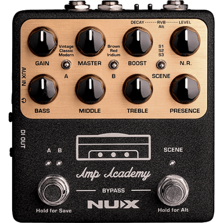 Pédale simulateur d'ampli Nux AMPACADEMY
