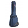 Housse guitare folk Premium 20 bleue
