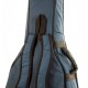 Housse guitare folk Premium 20 bleue