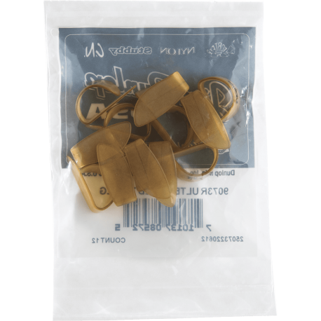 Pack de 12 onglets de pouce Dunlop Ultex large