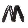 Sangle Nylon Fender Lighnig Bolt noire
