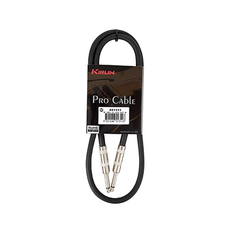 Cable haut parleur Kirlin série Pro jack - jack 1 metre
