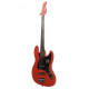 Basse SIRE Marcus Miller V3P Alder 4 cordes satin Red