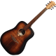 Guitare folk Lag Tramontane T70 Dreadnought Black & Brown
