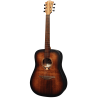 Guitare folk Lag Tramontane T70 Dreadnought Black & Brown