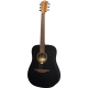 Guitare folk Lag Tramontane T70D Black satin