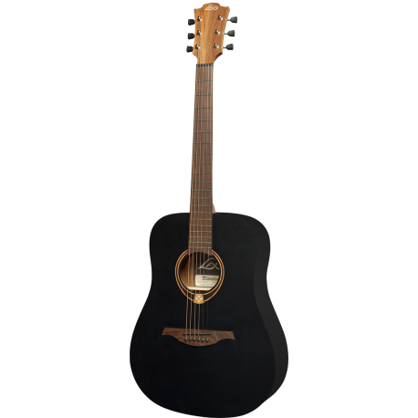 Guitare folk Lag Tramontane T70D Black satin
