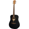 Guitare folk Lag Tramontane T70D Black satin