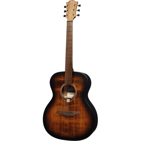 Guitare folk Lag Tramontane T70 Auditorium Black & Brown