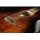 Guitare folk nylon Lag Tramontane TN70 Black & Brown