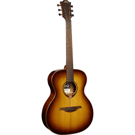 Guitare folk Lag Tramontane T118 auditorium Brown shadow