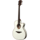 Guitare électro Lag Tramontane T118 auditorium slim ivory