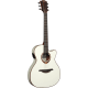Guitare électro Lag Tramontane T118 auditorium slim ivory