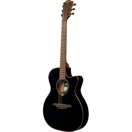 Guitare électro Lag Tramontane T118 auditorium slim Black