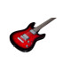 Guitare électrique Framus D-Series Diablo Supreme Burgundy Blackburst