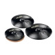 Pack cymbales Paiste 900 Rock black