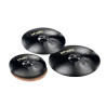 Pack cymbales Paiste 900 Rock black