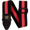 Sangle guitare Ernie Ball Stretch Racer red