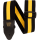 Sangle guitare Ernie Ball Stretch Racer yellow