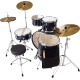 Batterie Pearl Roadshow + Rock 22 Royal Blue metallic