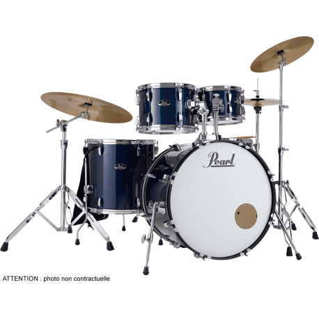 Batterie Pearl Roadshow + Rock 22 Royal Blue metallic