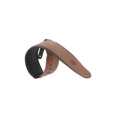 Sangle Levy's 11cm cuir rembourré marron