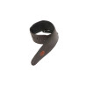 Sangle Levy's 11cm cuir rembourré marron foncé