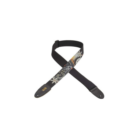 Sangle Levy's 5 cm avec motifs imprimés, oeillets rivetés - Design 002