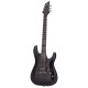 Guitare Schecter Hellraiser C-1 Hybrid Trans Black Burst