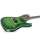 Guitare Schecter C-1 Platinum Satin Green Burst