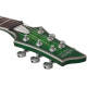 Guitare Schecter C-1 Platinum Satin Green Burst