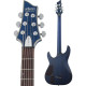 Guitare Schecter C-1 Platinum Satin Trans Midnight Blue