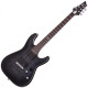 Guitare Schecter C-1 Platinum See Thru Black Satin