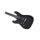 Guitare Schecter C-6 Deluxe gaucher Satin Black