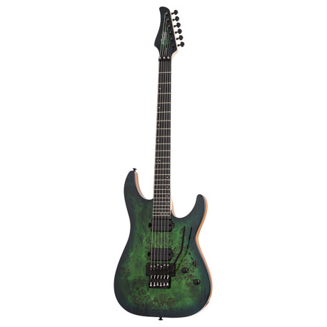 Guitare Schecter C-6 Pro Floyd - Aqua Burst