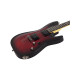 Guitare Schecter Demon 6 - Crimson Red Burst