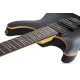 Guitare Schecter Demon 6 gaucher - Aged Black Satin