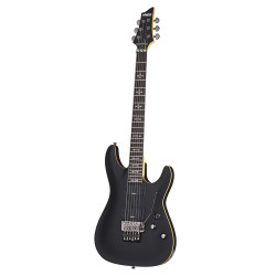 Guitare Schecter Demon 6 Floyd Rose - Aged Black Satin
