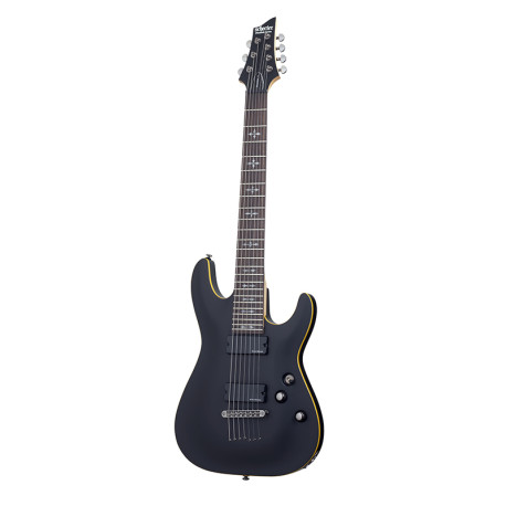 Guitare Schecter Demon 7 - Aged Black Satin