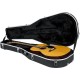 Etui rigide Gator pour guitare folk Dreadnought