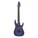 Guitare Schecter Keith Merrow KM-7 MK-III Pro Bolt-on - Blue Crimson Pearl