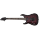 Guitare Schecter Omen Elite 6 Floyd Rose gaucher - Black Cherry Burst