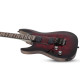 Guitare Schecter Omen Elite 6 Floyd Rose gaucher - Black Cherry Burst